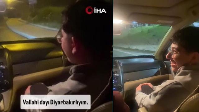 Yol boyunca 'Dayı' diye hitap ettiler... Otostop çektikleri aracın sürücüsü bakın kim çıktı!