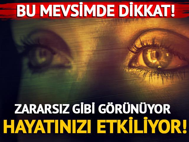 Zararsız gibi görünüyor ama hayatınızı etkiliyor! En sık görülen bahar alerjisi sorunu: Göz alerjisine dikkat! 