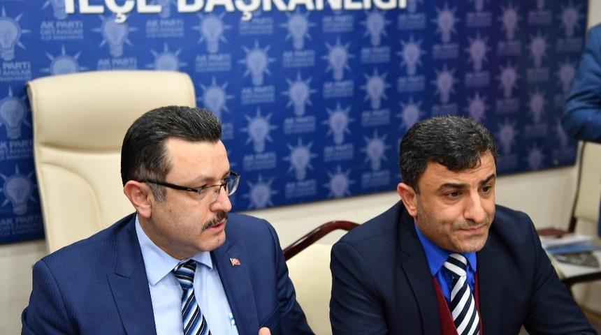 Başkan Gen&ccedil; AK Parti Ortahisar İl&ccedil;e Teşkilatı toplantısına katıldı