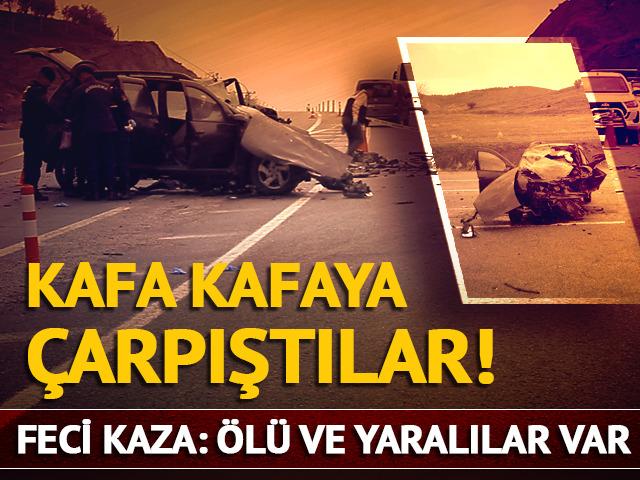 Malatya'da korkunç kaza! Kafa kafaya çarpıştılar: Ölü ve yaralılar var!