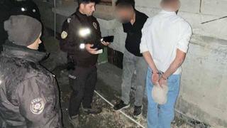 Bekçilerin dikkati sayesinde hırsızlık yapan şahıslar yakalandı