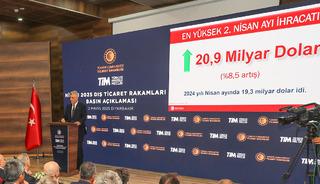 Bakan Bolat Nisan ayı dış ticaret verilerini açıkladı