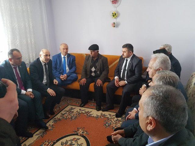 CHP Genel Başkan Yardımcısı Karaca’dan şehit ailesine ziyaret