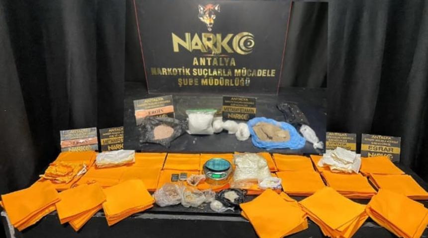 Antalya'da uyuşturucu operasyonu! 1 kişi yakalandı