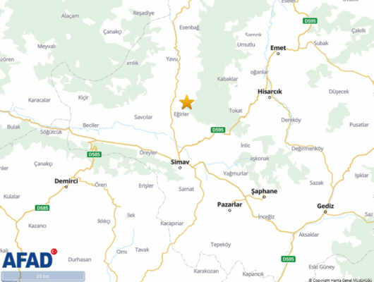 Bir deprem daha: 4,5'ten sonra şimdi de 4,2!
