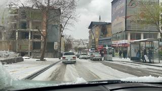 Kahramanmaraş ve Gaziantep'te sağanak ve dolu etkili oldu