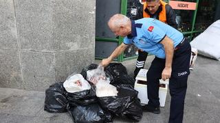 Antalya'da sağlıksız koşullarda taşınan 300 kilogram et ele geçirildi