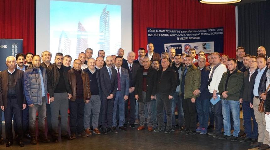 DTO heyeti, T&uuml;rk Alman Ticaret ve Sanayi Odası &uuml;yeleriyle bir araya geldi