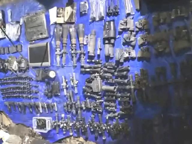 Pençe-Kilit'te mühimmat ele geçirildi