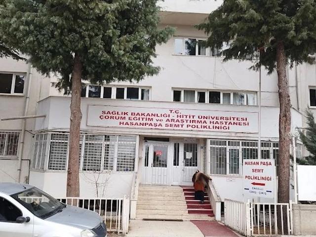 Çorum'da depreme dayanıksız olduğu belirlenen semt polikliniğinde hizmet sonlandırıldı