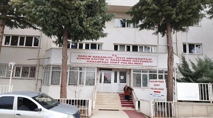 Çorum'da depreme dayanıksız olduğu belirlenen semt polikliniğinde hizmet sonlandırıldı