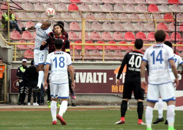 Boluspor - Büyükşehir Belediye Erzurumspor: 1-1