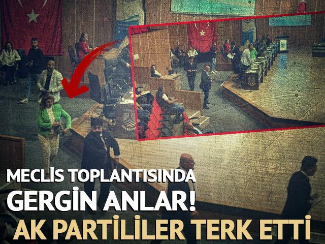Yer: Bodrum! Gergin anlar: AK Partili isimler Meclis toplantısını terk etti