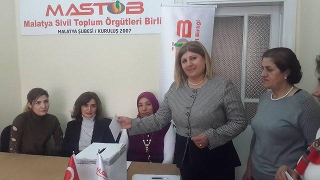 MASTÖB Malatya Kadın Kolları Başkanlığına Saadet Alay seçildi