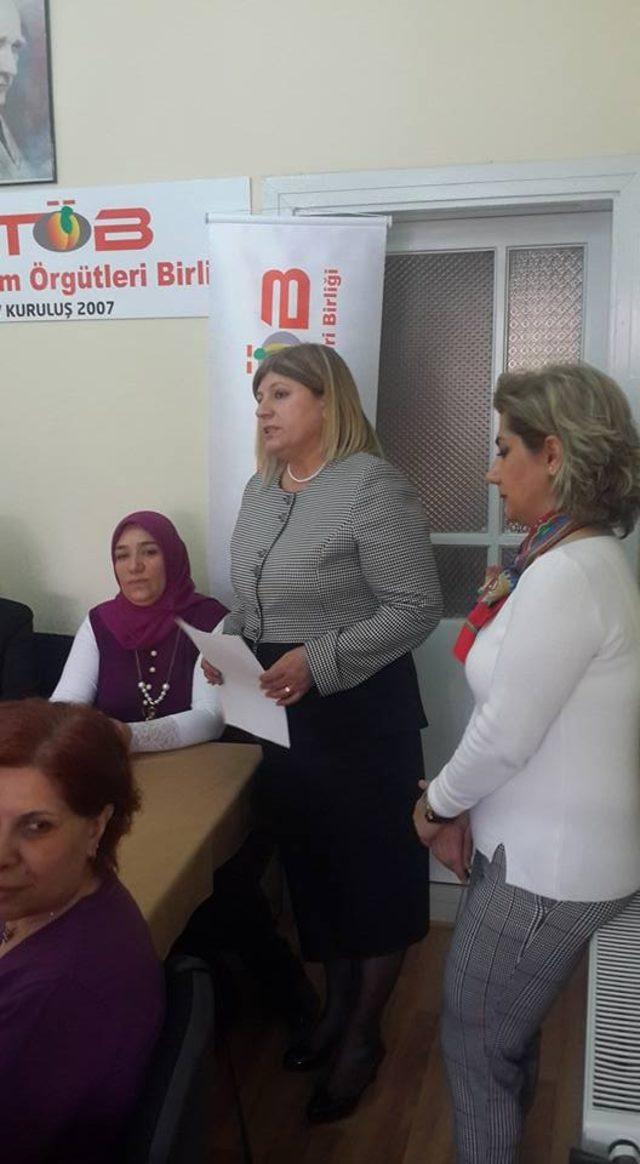MASTÖB Malatya Kadın Kolları Başkanlığına Saadet Alay seçildi