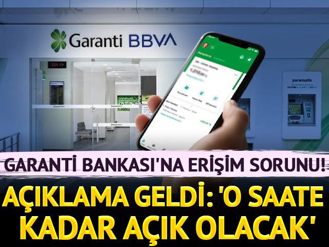 Uygulama çökmüştü! Bankadan açıklama geldi