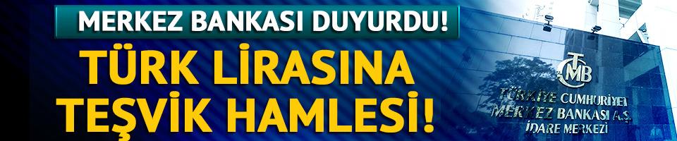 Merkez Bankası duyurdu! Türk lirasına geçişi desteklemek için yeni kararlar...