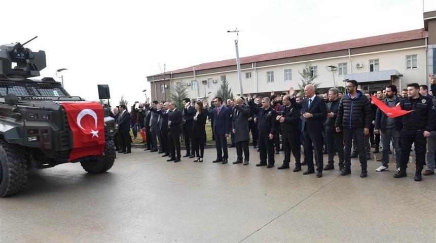 Batman&rsquo;da Polis &Ouml;zel Harekat timleri dualarla Afrin&rsquo;e uğurlandı