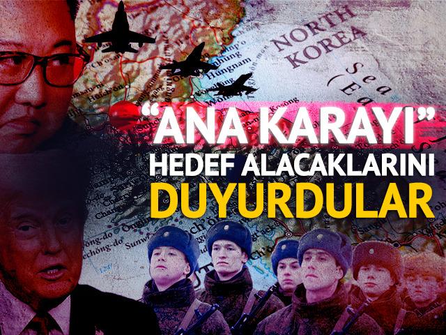 Kuzey Kore-ABD hattında tansiyon tavan! "Ana karayı" hedef alacaklarını işaret etti ve...