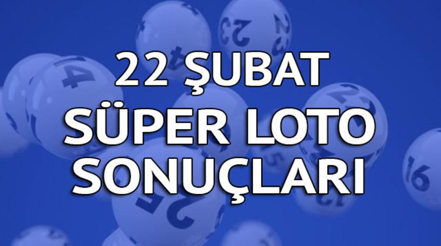 Süper Loto sonuçları 22 Şubat: Devir devam! büyük ikramiye 8 milyonu aştı!
