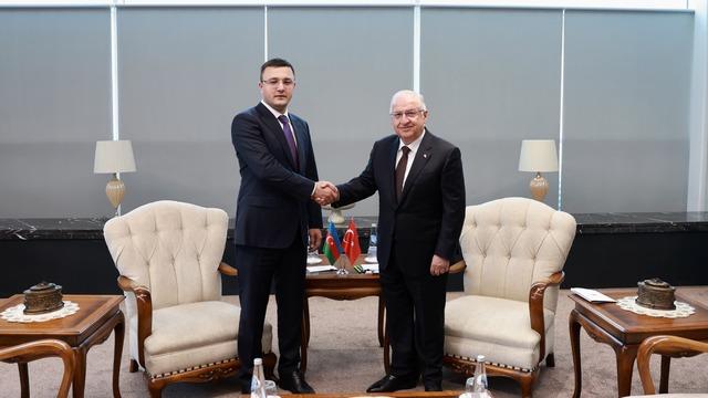 Bakan Güler, Azerbaycan Savunma Bakan Yardımcısı Gurbanov'u kabul etti
