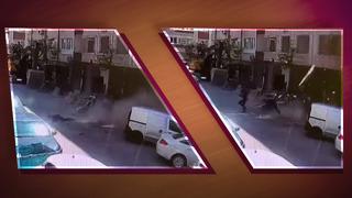 Facianın kıyısından dönüldü! Bahçelievler'de bir binanın balkonu çöktü: O anlar kamerada!