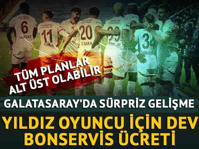 Galatasaraylı taraftarları üzecek haber! Yıldız oyuncuya dev bonservis... Yönetim teklifleri değerlendiriyor