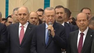 Cumhurbaşkanı Erdoğan'dan KKTC mesajı! Açılışta son noktayı koydu: Kardeşliğimizi bozmaya çalışanlar başarılı olamayacak