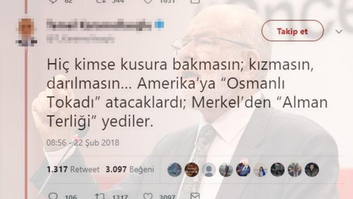 Saadet Partisi lideri Karamollaoğlu'ndan gündemi sarsacak sözler!