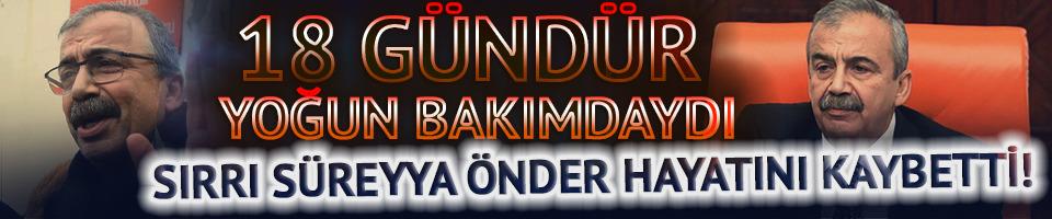 Sırrı Süreyya Önder hayatını kaybetti