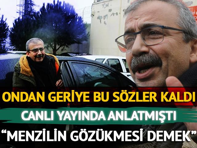 Sırrı Süreyya Önder'den geriye sözler kaldı! Canlı yayında anlatmıştı: "Menzilin gözükmesi demek"