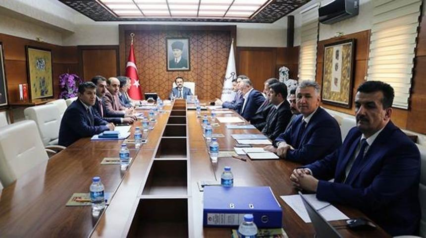 Islah organize sanayi b&ouml;lgesi komisyon toplantısı yapıldı