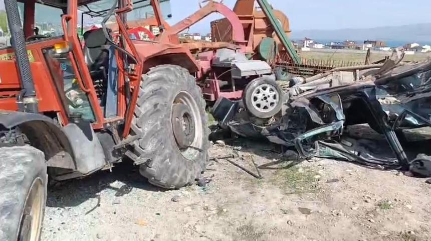 Van'da meydana gelen trafik kazasında 4 kişi yaralandı