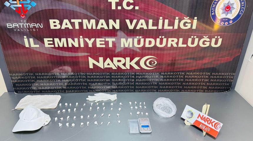 Batman'da uyuşturucu operasyonunda yakalanan şüpheli tutuklandı