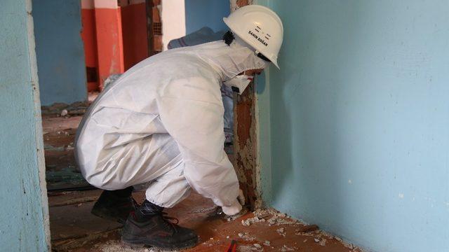 (Özel) Bağcılar’da asbest testi yapılmadan bina yıkımı yapılmıyor