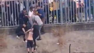 Sulama kanalına düşen adamı vatandaşlar kurtardı