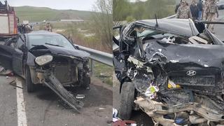 Ağrı'da otomobil ile minibüs çarpıştı: 2 ölü, 8 yaralı