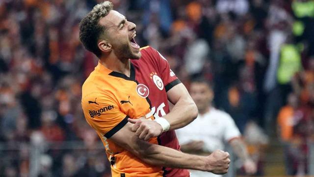 Galatasaray'da Barış Alper Yılmaz bu sezon 12. golüne ulaştı