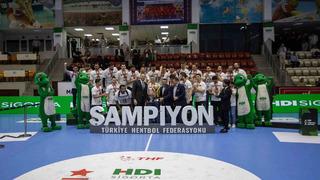 Hentbolda Erkekler Türkiye Kupası şampiyonu Beşiktaş