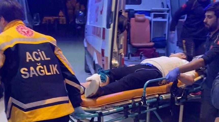 Motosikletle gelip, iş yeri sahibini vurup ka&ccedil;tı