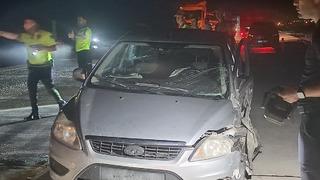 Cizre'de hafif ticari araç ile otomobil çarpıştı: 6 kişi yaralandı