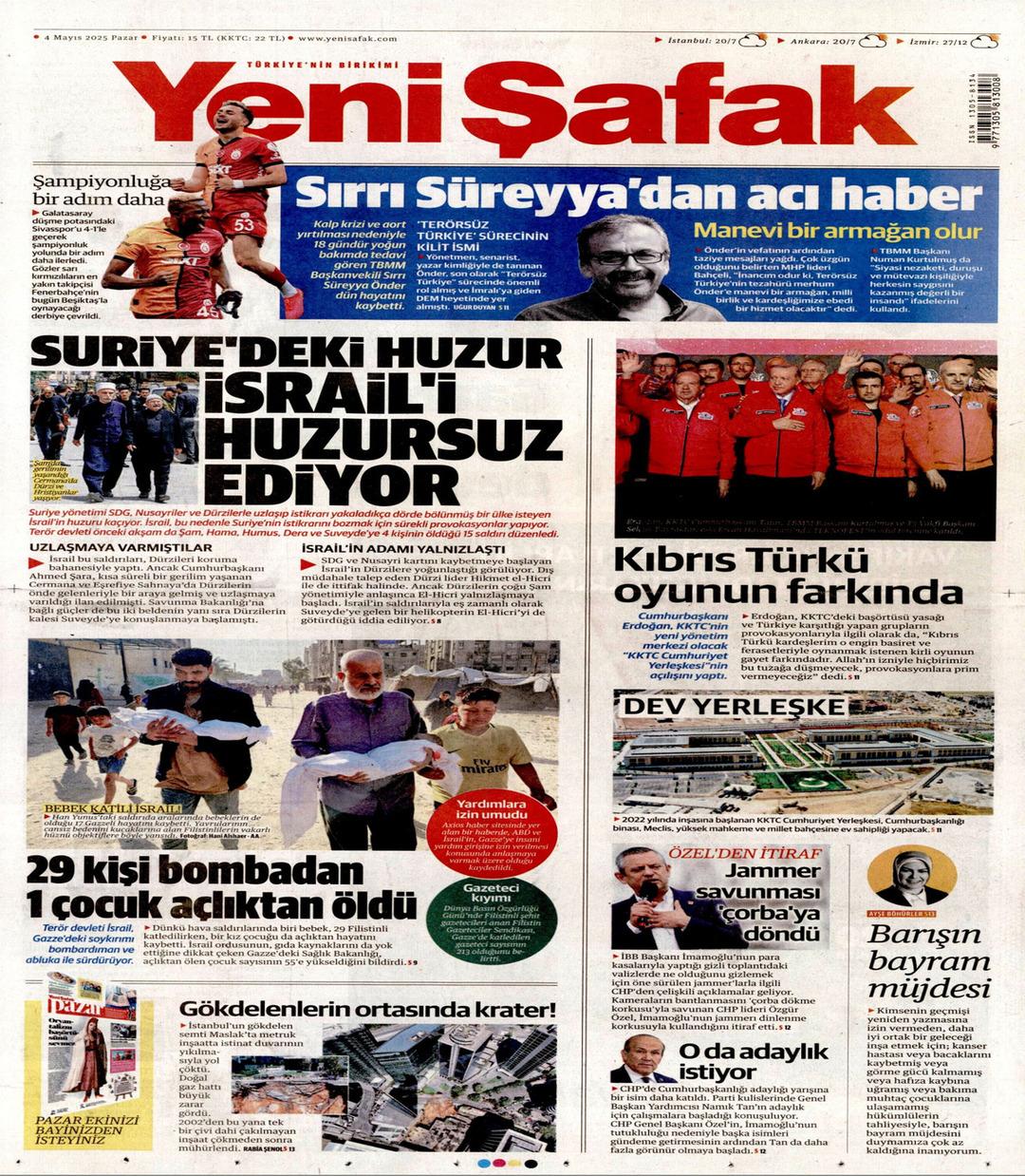Yeni Şafak Gazetesi