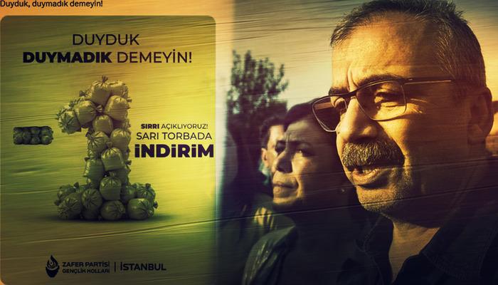 Zafer Partisi'nin yaptığı Sırrı Süreyya Önder göndermeli 'Sarı torba' paylaşımı tepki çekti