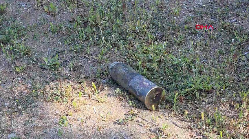 Yer: İznik Gölü... Piknik yapan çocuk buldu! 1916 Alman yapımı top mermisi imha edildi