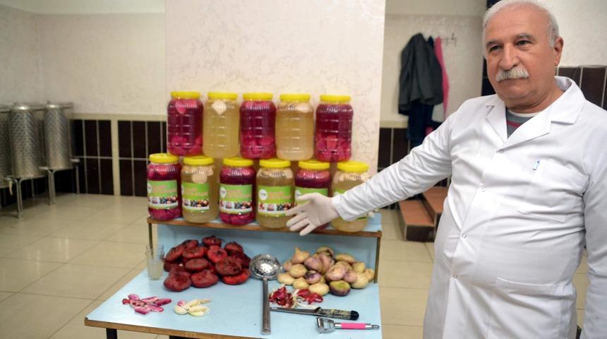 Siirt'e &ouml;zg&uuml; şalgam ve pancardan &ouml;zel i&ccedil;ecek