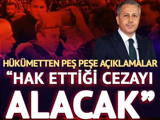 Özgür Özel'e saldırı sonrası İçişleri Bakanı Yerlikaya'dan ilk açıklama