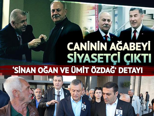 Caninin ağabeyi siyasetçi çıktı