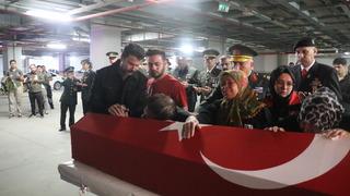 Şehit Özen'in cenazesi, memleketi Afyonkarahisar'a getirildi