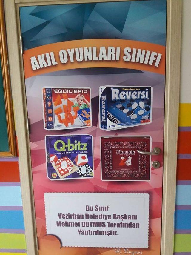 Vezirhan’da akıl ve zeka oyunları sınıfları açıldı