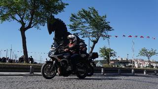 Fatih Sultan Mehmet'i anmak için yola çıkan motosikletliler Çanakkale'de buluştu